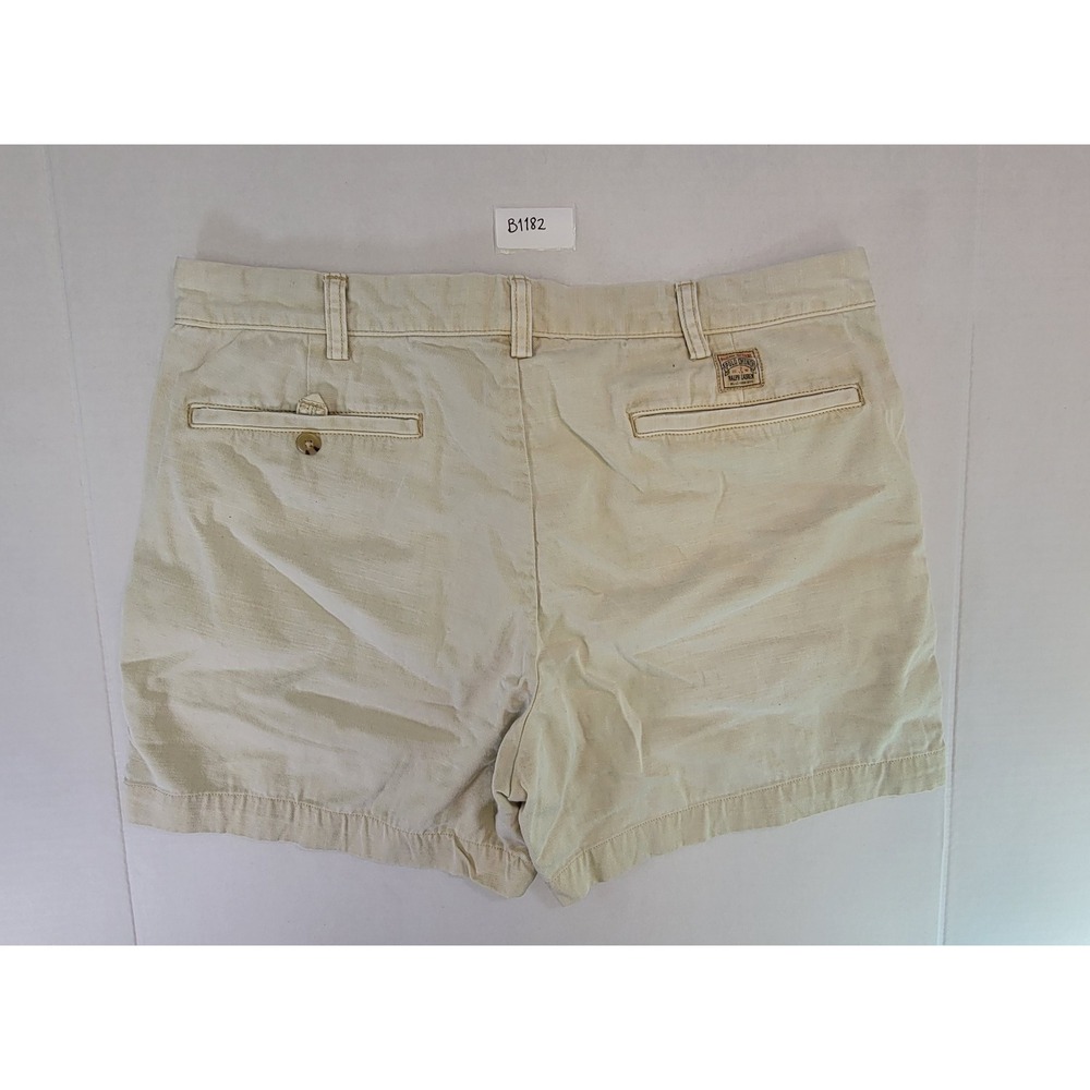 Polo Ralph Lauren Khaki Cotton Twill Shorts Women's Size 36 - Picture 5 of 5